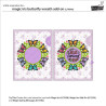 LAWN FAWN  Magic Iris Butterfly Wreath Add-On Dies