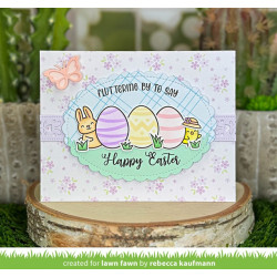 LAWN FAWN Folksy Sprig Border Die
