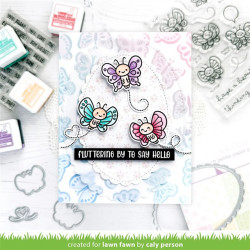 LAWN FAWN Stitched Scalloped Oval Stackables Dies