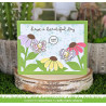 LAWN FAWN  Big Blossom Backdrop: Landscape Dies