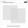 Lawn Clippings Basket Weave Stencils