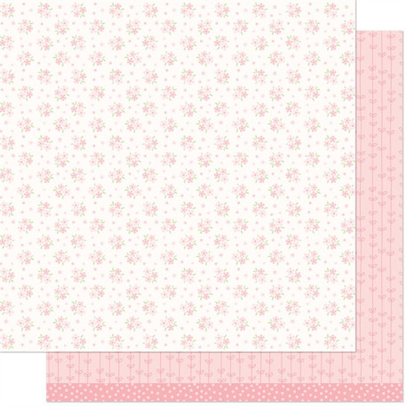 LAWN FAWN Blissful Blossoms - Camellia Double-Sided Cardstock 30x30cm