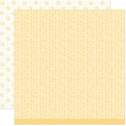 LAWN FAWN  Blissful Blossoms - Marigold Double-Sided Cardstock 30x30cm