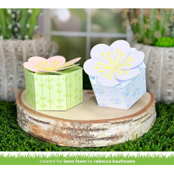 LAWN FAWN Blissful Blossoms Petite Paper Pack 15x15m
