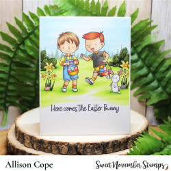Sweet November Stamps Egg Hunt