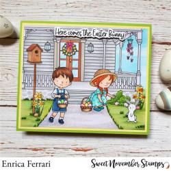 Sweet November Stamps Egg Hunt