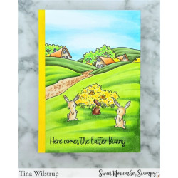 Sweet November Stamps Egg Hunt