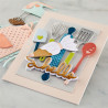 Spellbinders Make It & Bake It Etched Dies Fluff, Frost & Roll
