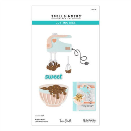 Spellbinders Make It & Bake It Etched Dies Magic Mixer