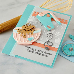 Spellbinders Make It & Bake It Etched Dies Magic Mixer