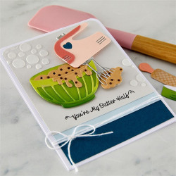 Spellbinders Make It & Bake It Etched Dies Magic Mixer