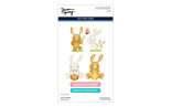 Spellbinders Happy Spring Etched Dies Bunny Buddies