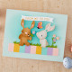 Spellbinders Happy Spring Etched Dies Bunny Buddies