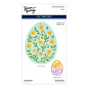 Spellbinders Happy Spring Etched Dies In Bloom Egg