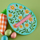 Spellbinders Happy Spring Etched Dies In Bloom Egg
