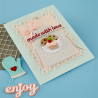 Spellbinders Make It & Bake It Etched Dies Made With Love