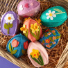 Spellbinders 3D Felt Decor Spring Eggs & Flowers Etched Dies