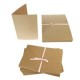 5x7'' Cards & Envelopes (50pezzi) - Recycled Kraft