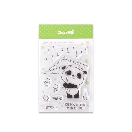 Timbro Clear-Mi 2699-CLEM-C Panda-stic Marzo