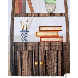 Fustelle Cut-Mi 88659-CML-B Libreria 3 Crafty Lovers
