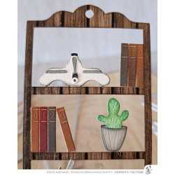 Fustelle Cut-Mi 88659-CML-B Libreria 3 Crafty Lovers