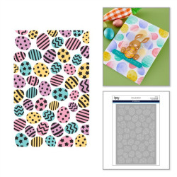 Spellbinders Happy Spring Stencils Layered Ornate Eggs