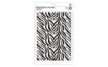AMICI - A4 Embossing Folder - Zebra Print