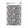 A4 Embossing Folder - Zebra Print