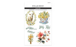 Spellbinders Simply Made 2.0 Spring Blessings Rub-On Sheets 2fogli