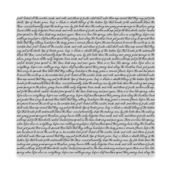 Hero Arts Spring Meadow Cling Stamp Birdsong Script