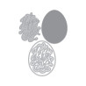 HERO ARTS Eggstra Special Letterpress + Foil & Cut Happy Easter
