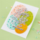 HERO ARTS Eggstra Special Letterpress + Foil & Cut Happy Easter