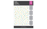 HERO ARTS Eggstra Special Layering Stencil Set Confetti 4pezzi
