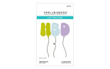 PREORDINE! Spellbinders Aged to Perfection Etched Dies HBD Balloons