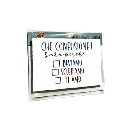 GLIMPS CLEAR STAMPS - GCSA8 26-61 CONFUSIONE