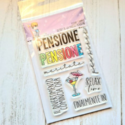 GLIMPS CLEAR STAMPS - GCSA7 26-64 PAROLE PENSIONE