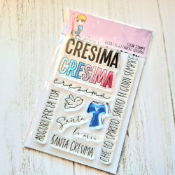GLIMPS CLEAR STAMPS - GCSA7 26-62 PAROLE CRESIMA