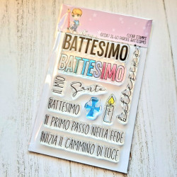 GLIMPS CLEAR STAMPS - GCSA7 26-60 PAROLE BATTESIMO