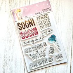 GLIMPS CLEAR STAMPS - GCSA7 26-57 PAROLE SOGNI