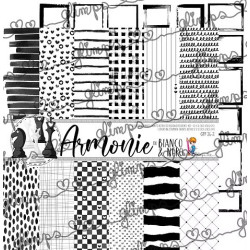 GLIMPS Carte GPP 26-02 ARMONIE IN BIANCO E NERO 30x30cm