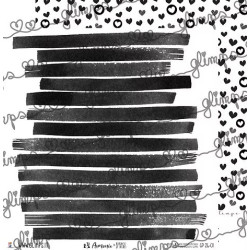 GLIMPS Carte GPP 26-02 ARMONIE IN BIANCO E NERO 30x30cm