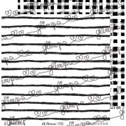 GLIMPS Carte GPP 26-02 ARMONIE IN BIANCO E NERO 30x30cm