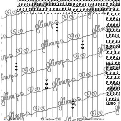 GLIMPS Carte GPP 26-02 ARMONIE IN BIANCO E NERO 30x30cm