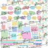 GLIMPS Carte GP 26-01 SCRITTINE ARMONIE A COLORI 30x30cm