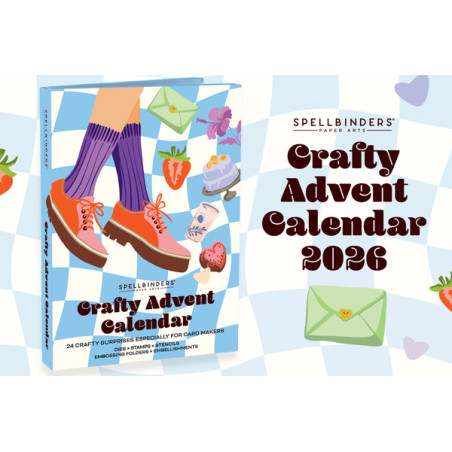 PRENOTAZIONE Spellbinders Crafty Advent Calendar 2026