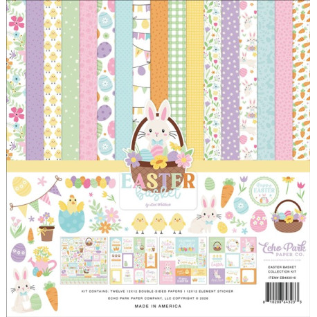 Echo Park Easter Basket Collection Kit 30x30cm