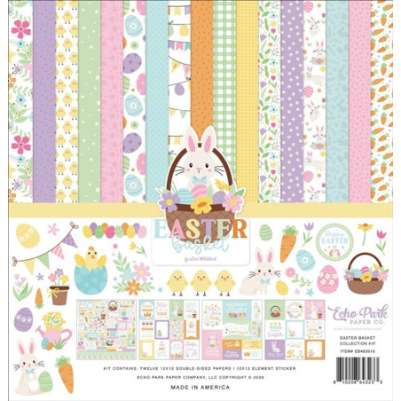 Echo Park Easter Basket Collection Kit 30x30cm