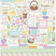 Echo Park Easter Basket Element Sticker 30x30cm