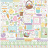 Echo Park Easter Basket Element Sticker 30x30cm