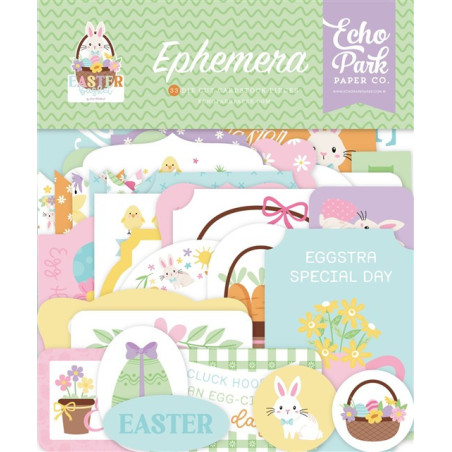 Echo Park Easter Basket Ephemera 33pz